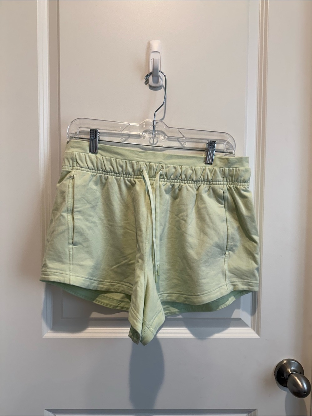 Lululemon Softstreme High-Rise Relaxed Fit Shorts Light Mint Size 10